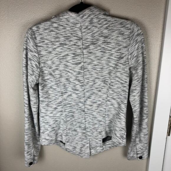 Cabi Zip Up Heathered Grey Jacket Womens S Lightweight Casual Classic Bomber - Picture 5 of 8